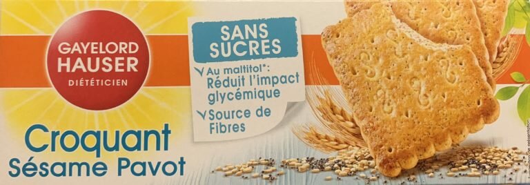 Biscuit sans sucre