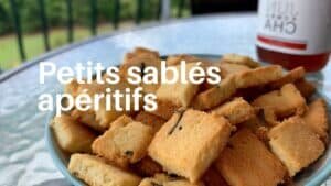 Petits sablés apéritifs